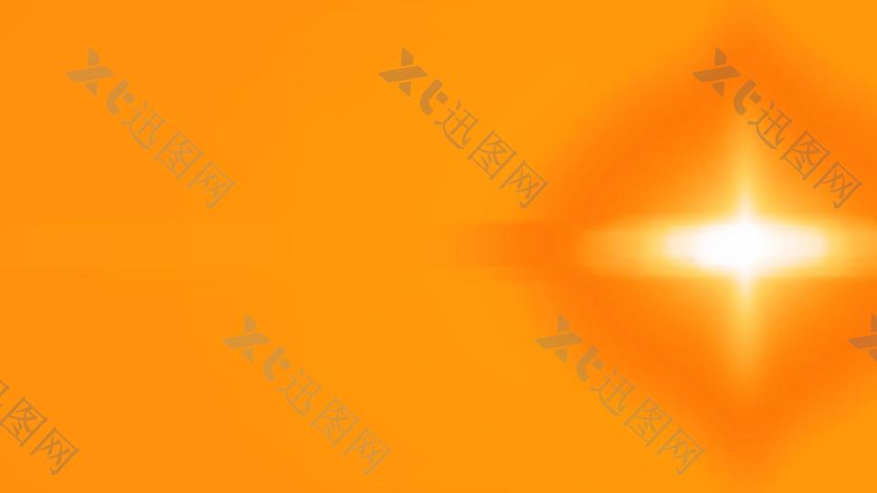 温暖橙色光斑转场视频素材