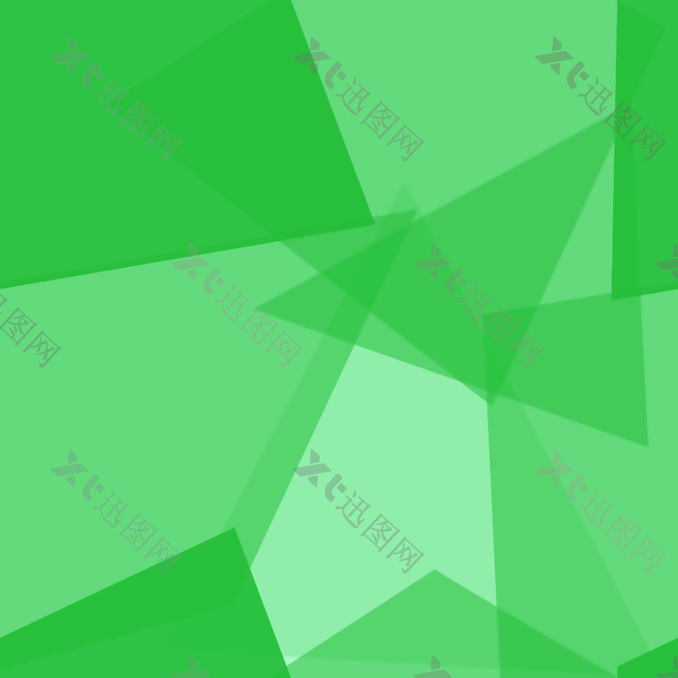 绿色几何图形矢量填充素材背景