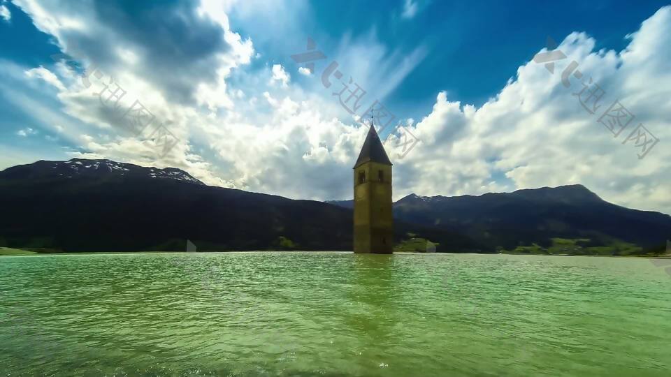 淹没的教堂