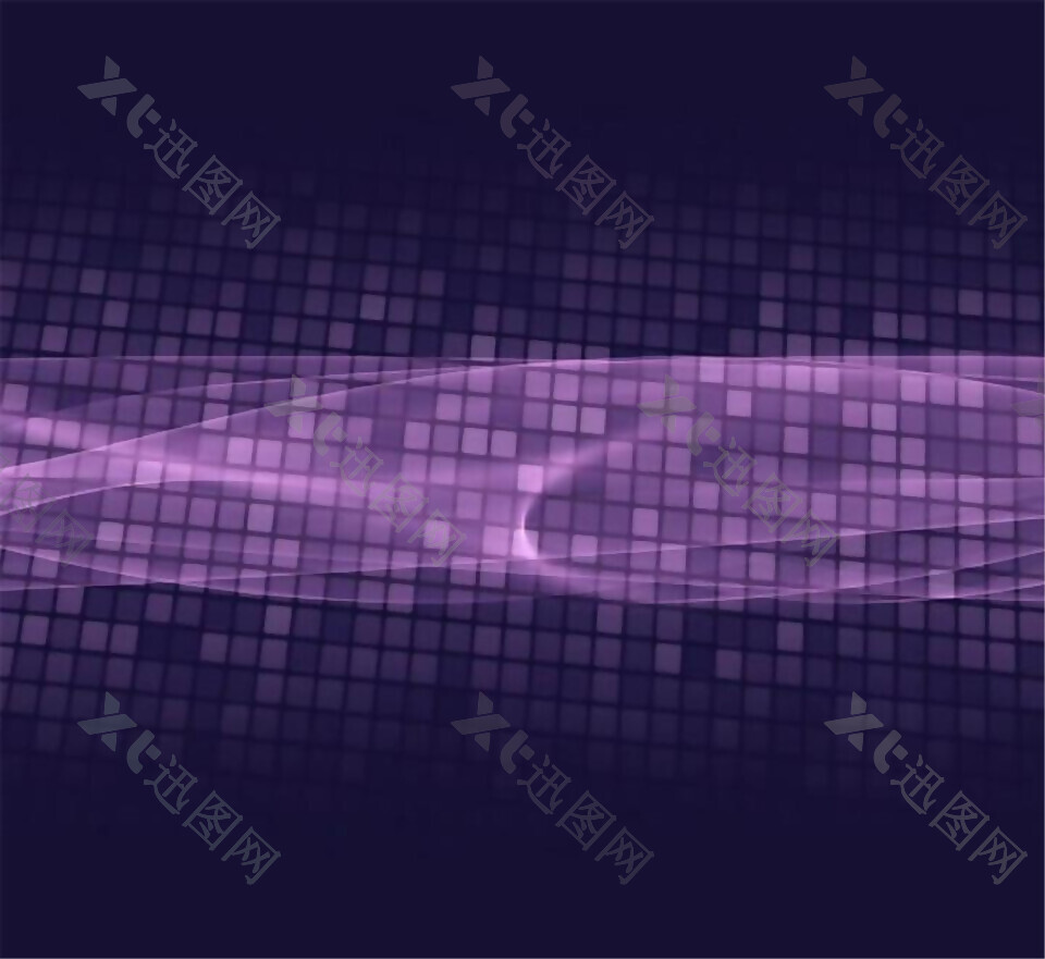梦幻紫色晶格动态视频背景