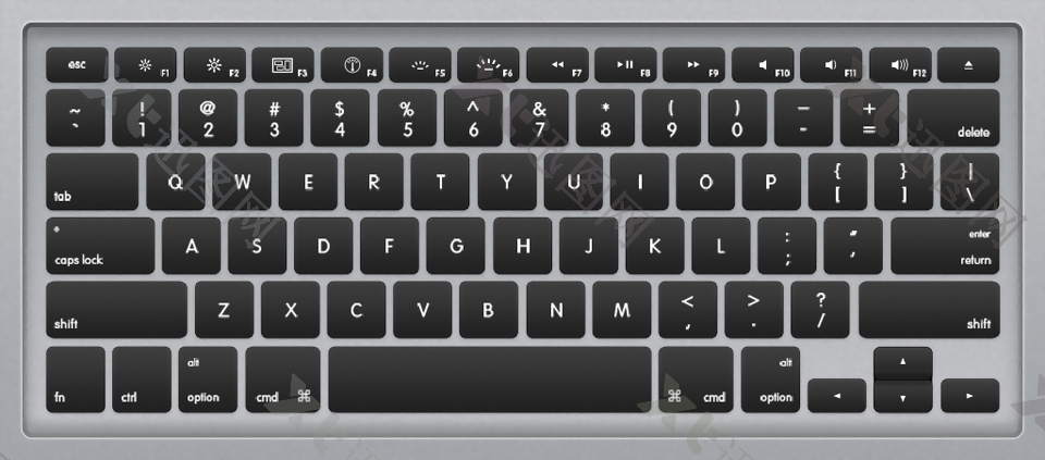 电脑键盘icon图标设计