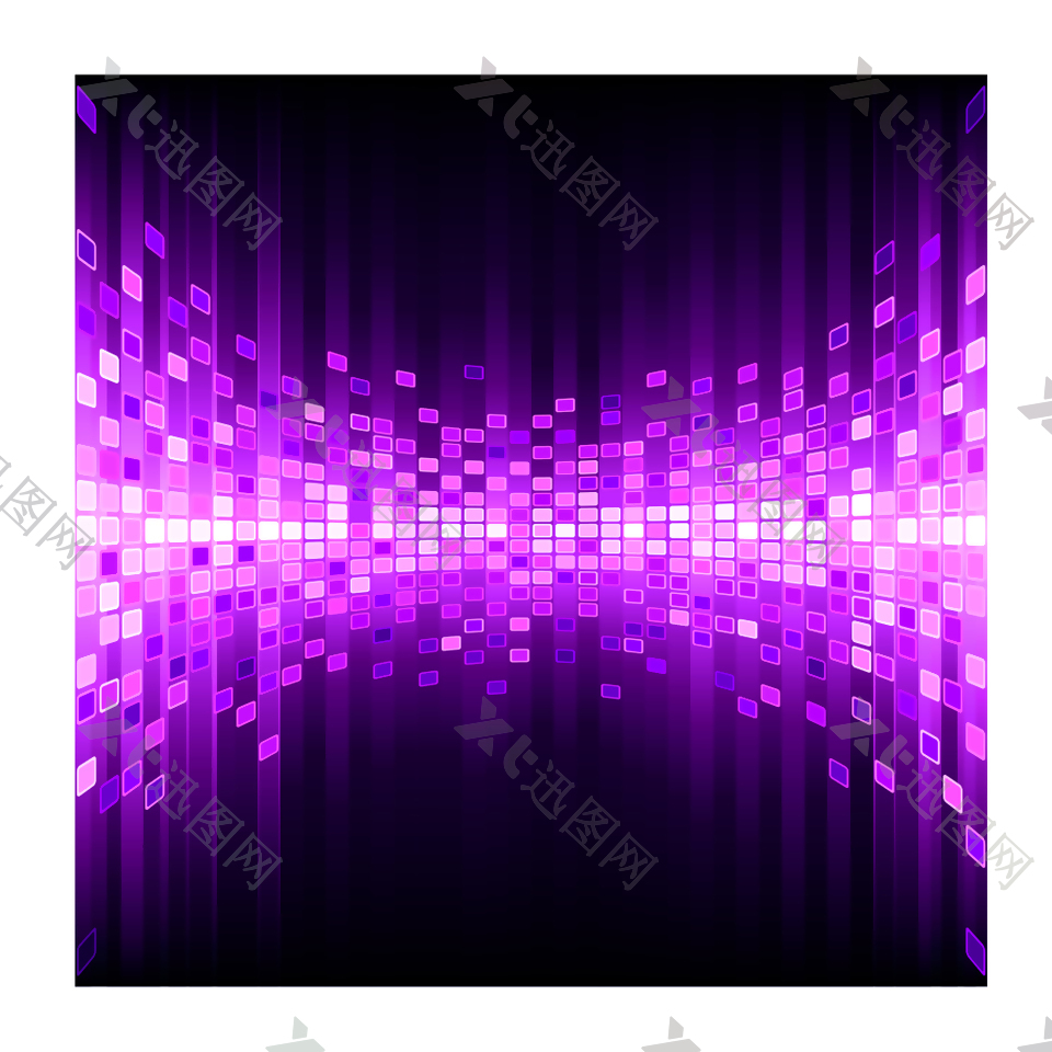 紫色光效背景
