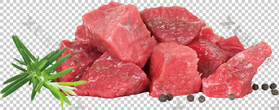 瘦肉图片免抠png透明图层素材