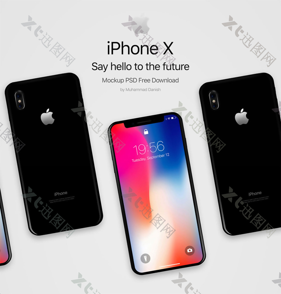 iphoneX苹果手机样机