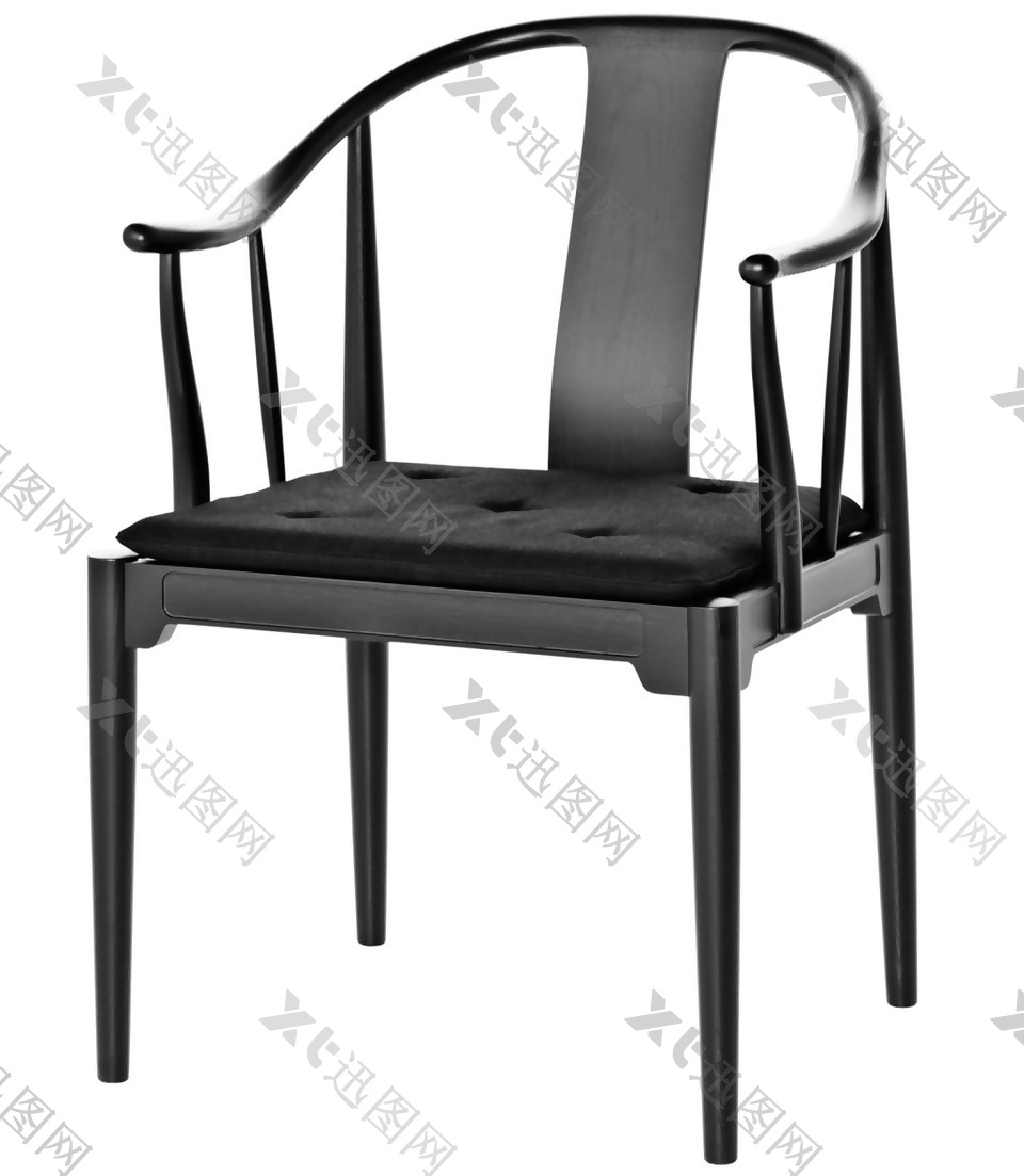 古代复古椅子png元素素材