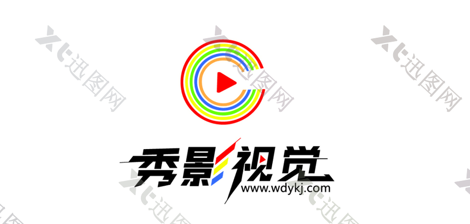 影视传媒播放logo