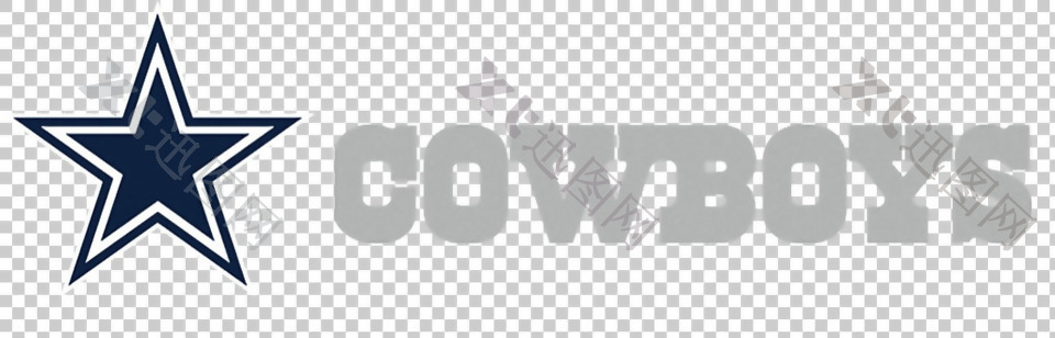 橄榄球达拉斯牛仔logo免抠png素材