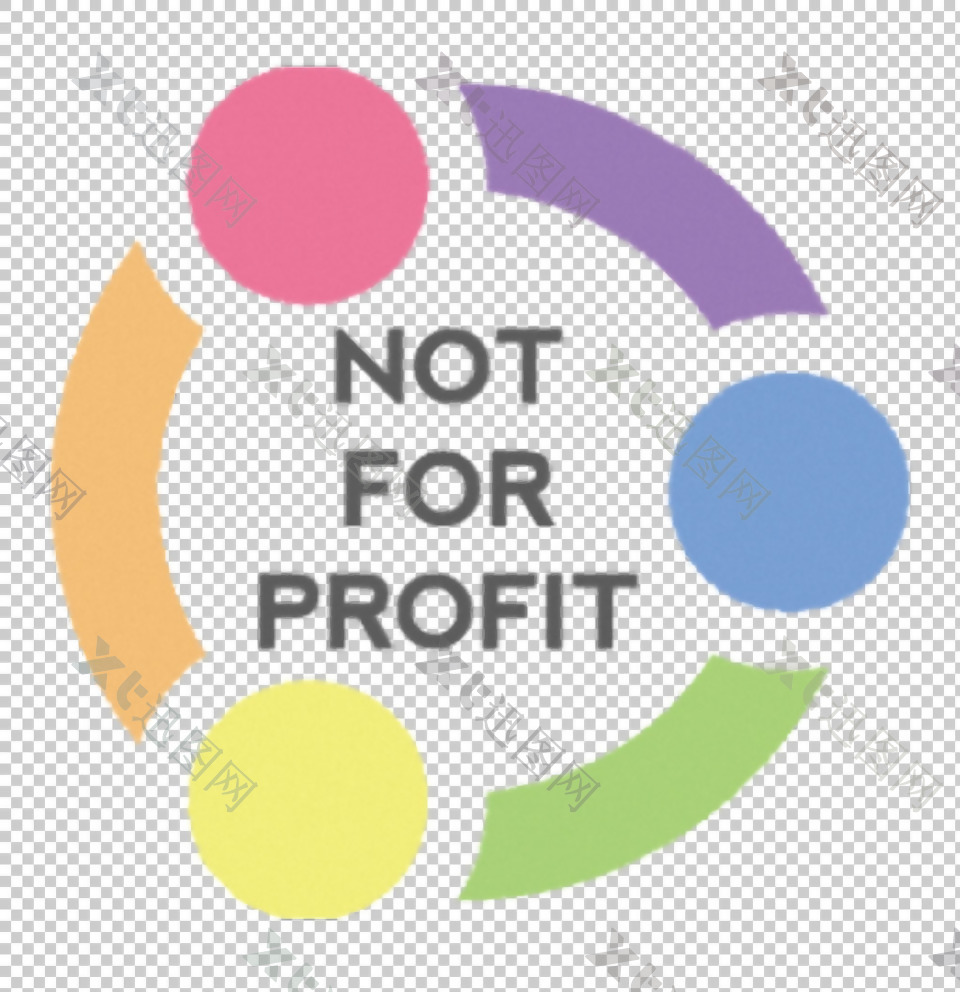 彩色圆形公益互助图标免抠png透明素材