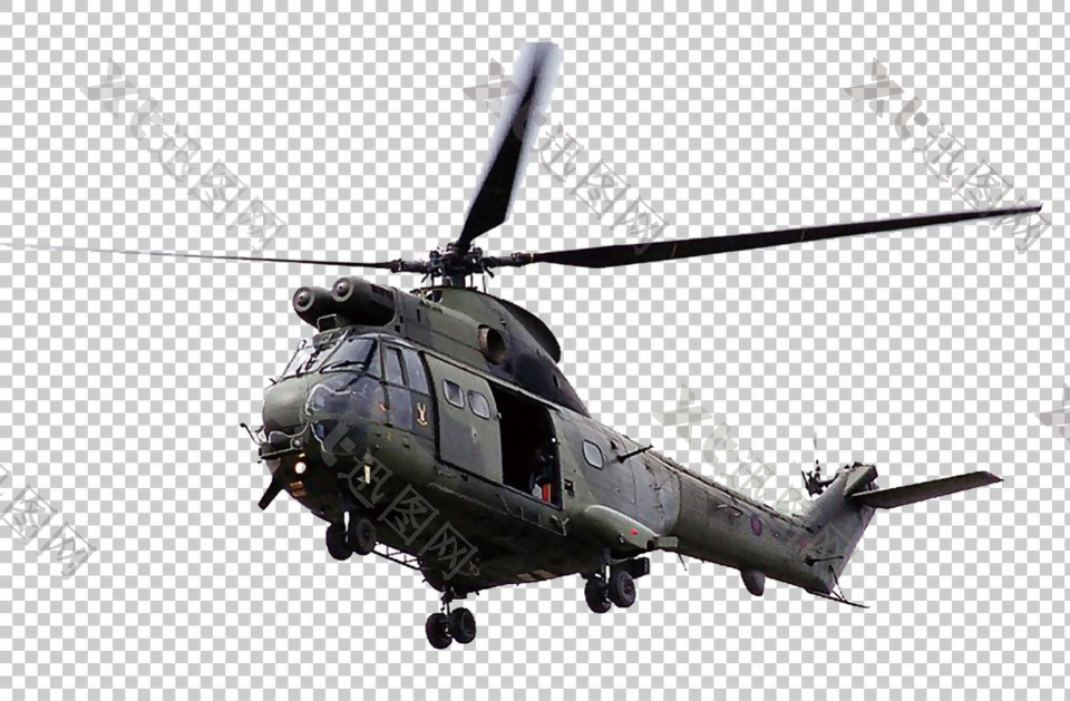 美国军用直升机免抠png透明图层素材