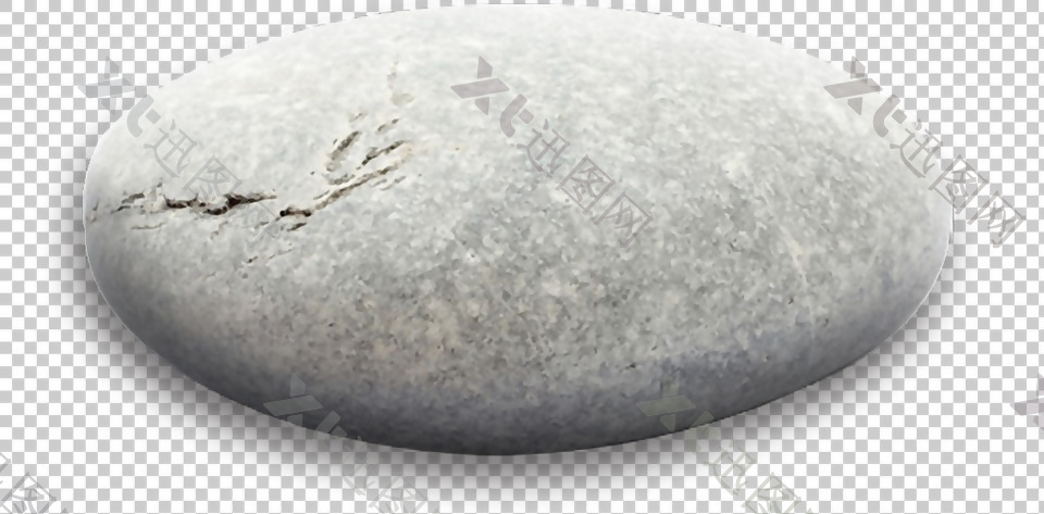 灰色大鹅卵石免抠png透明图层素材
