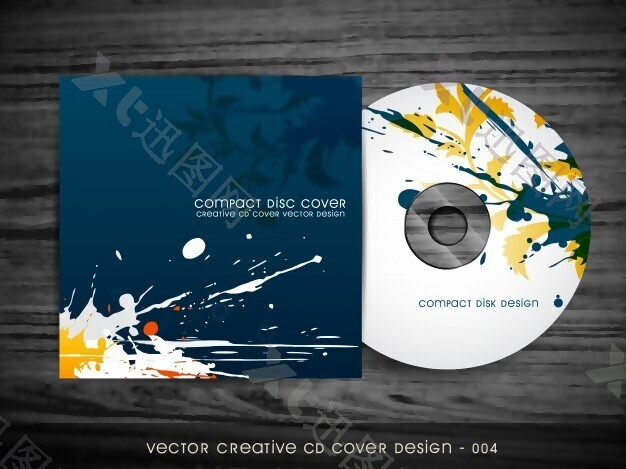 抽象式CD封面设计