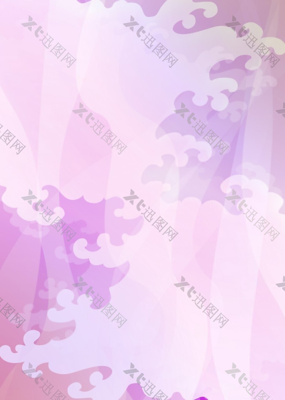 紫粉色科技背景图