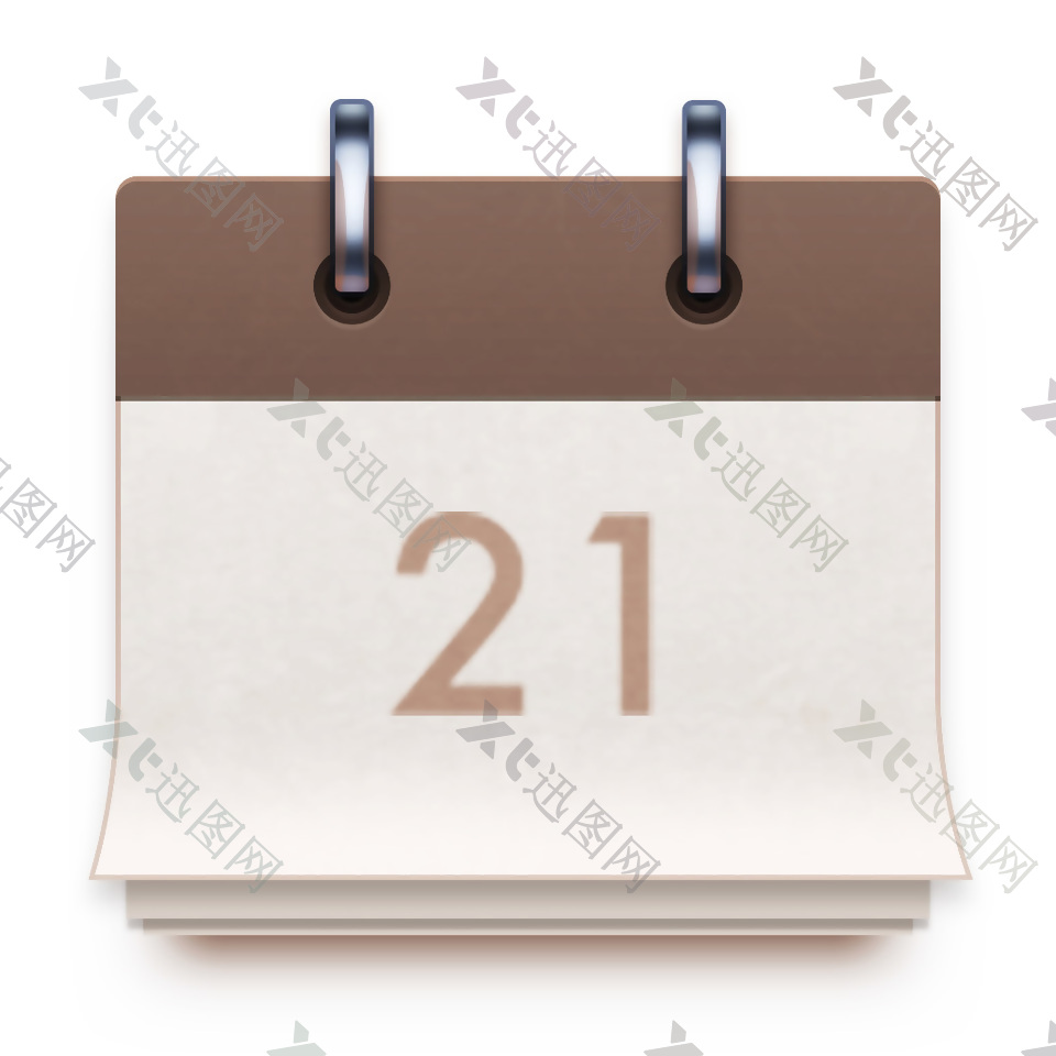 手机主题日历icon图标设计
