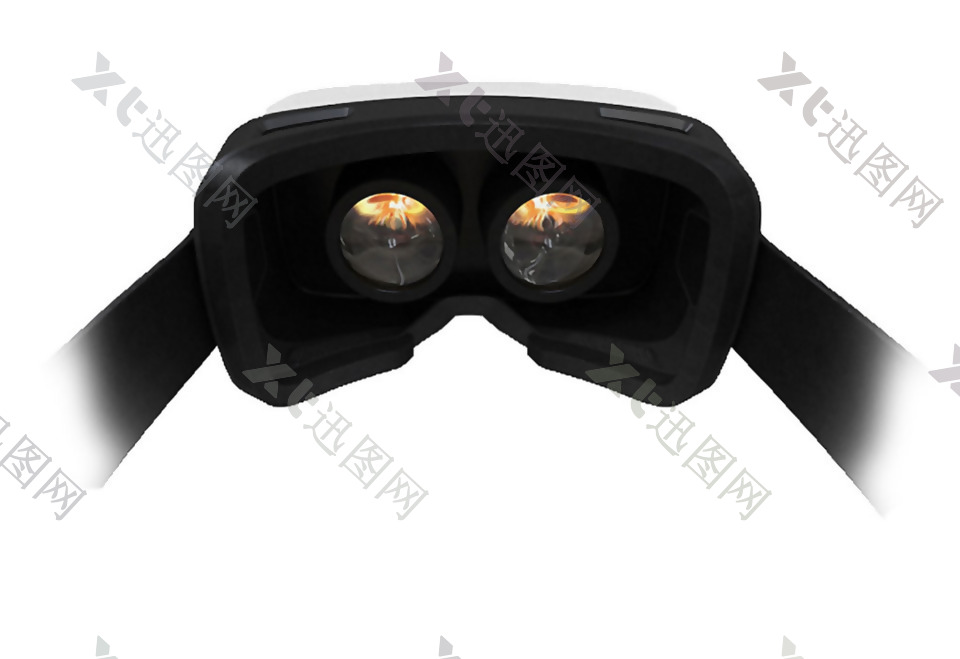 虚拟现实vr眼镜免抠png透明图层素材