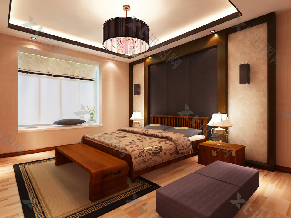 新中式风格卧室
