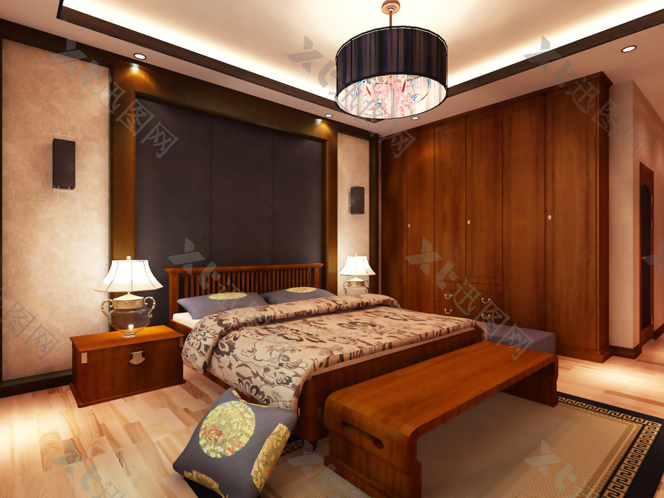 新中式风格卧室