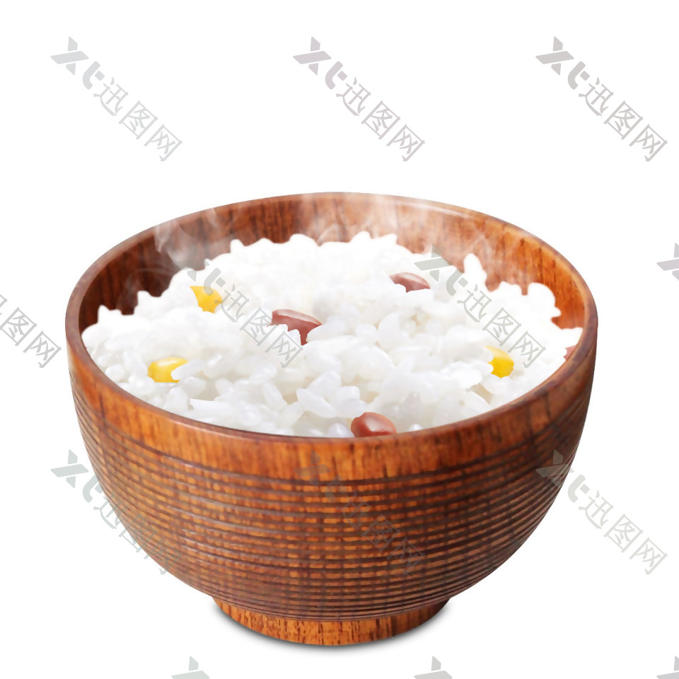 一碗米饭png元素素材