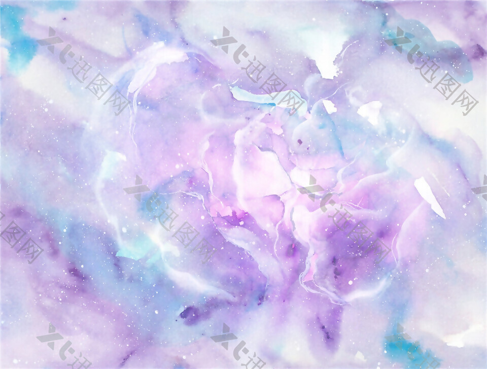 浪漫玄幻蓝紫色纹理壁纸图案装饰设计