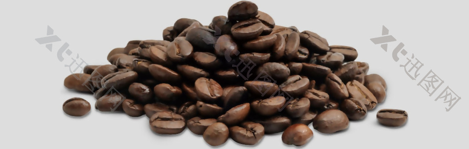 一堆褐色咖啡免抠psd透明素材