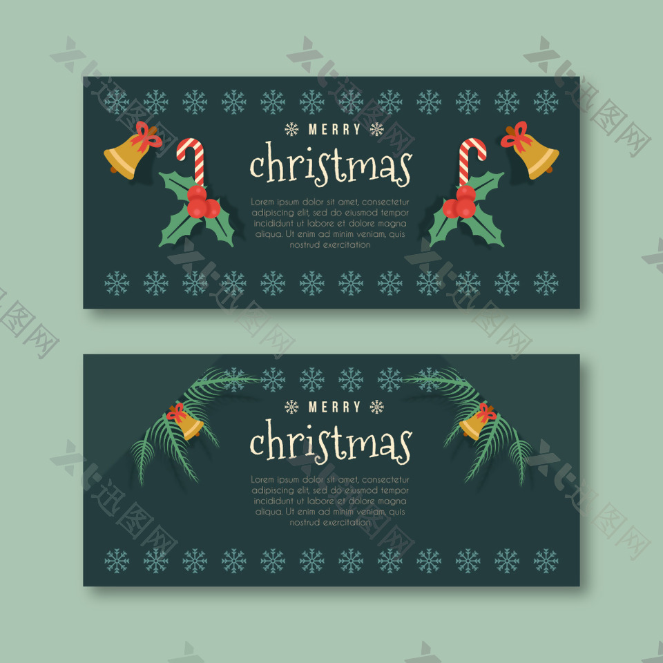 2018圣诞节礼品卡设计