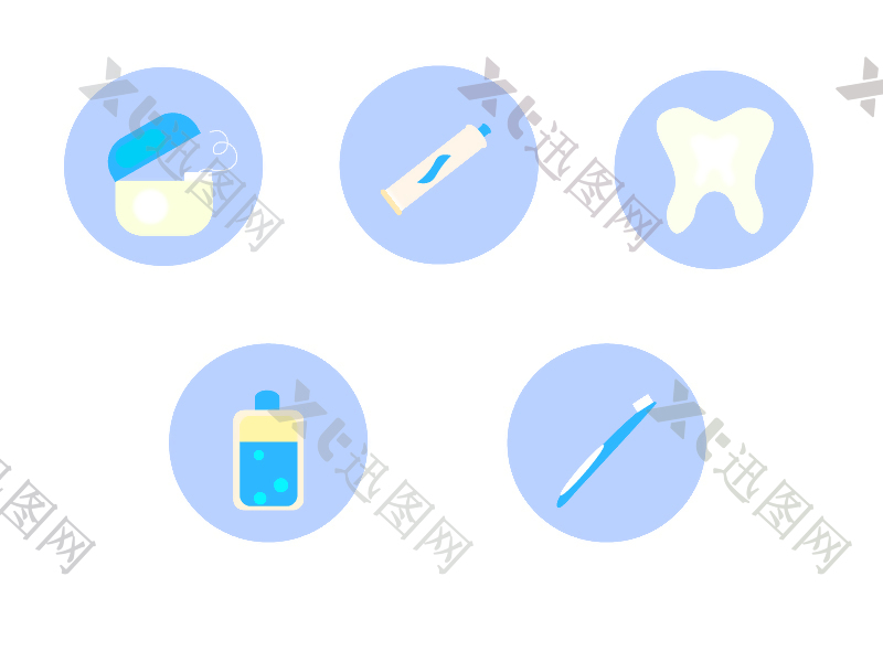 牙刷医药盒牙齿清洁