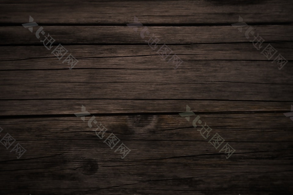 暗色木纹木板背景