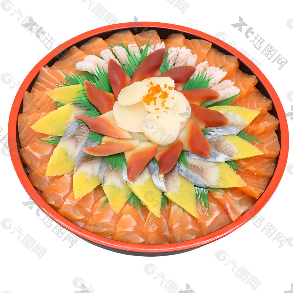 精美日式寿司料理美食产品实物