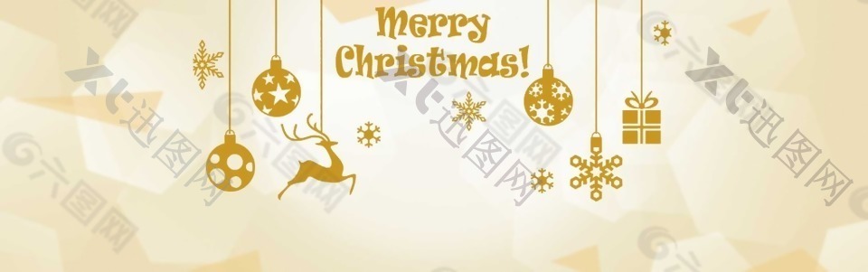 麋鹿铃铛圣诞背景