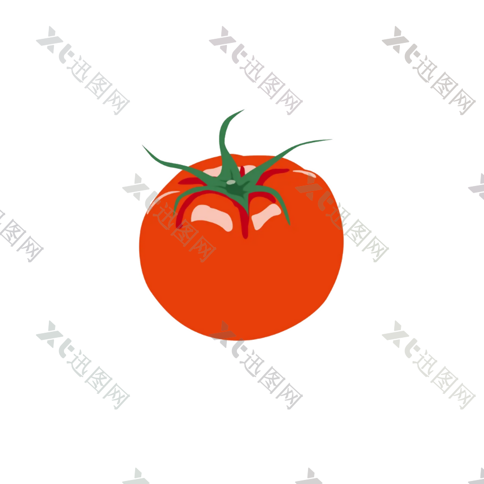 西红柿卡通