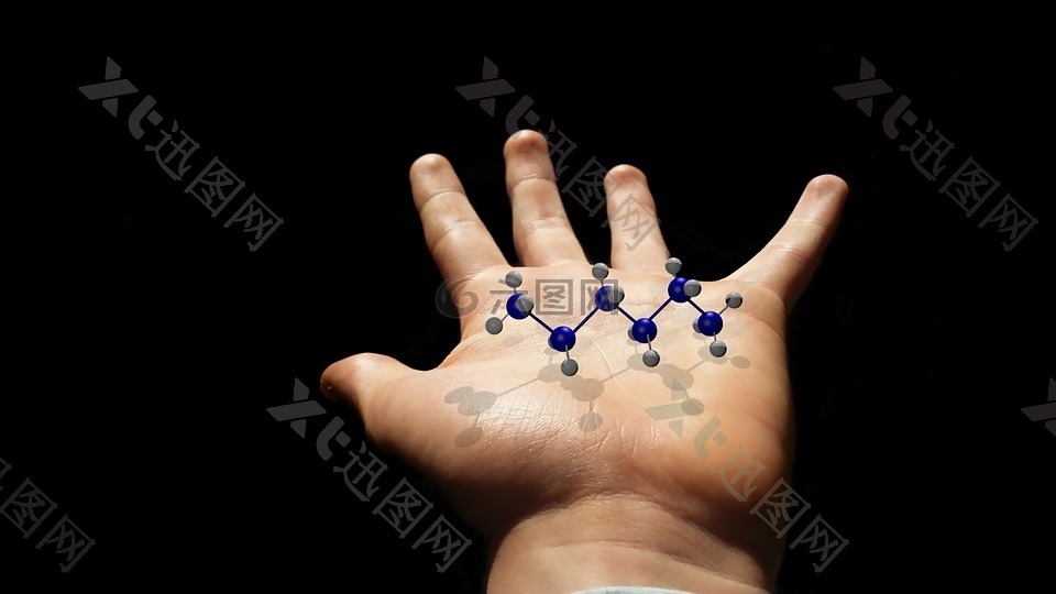 手,分子,化学