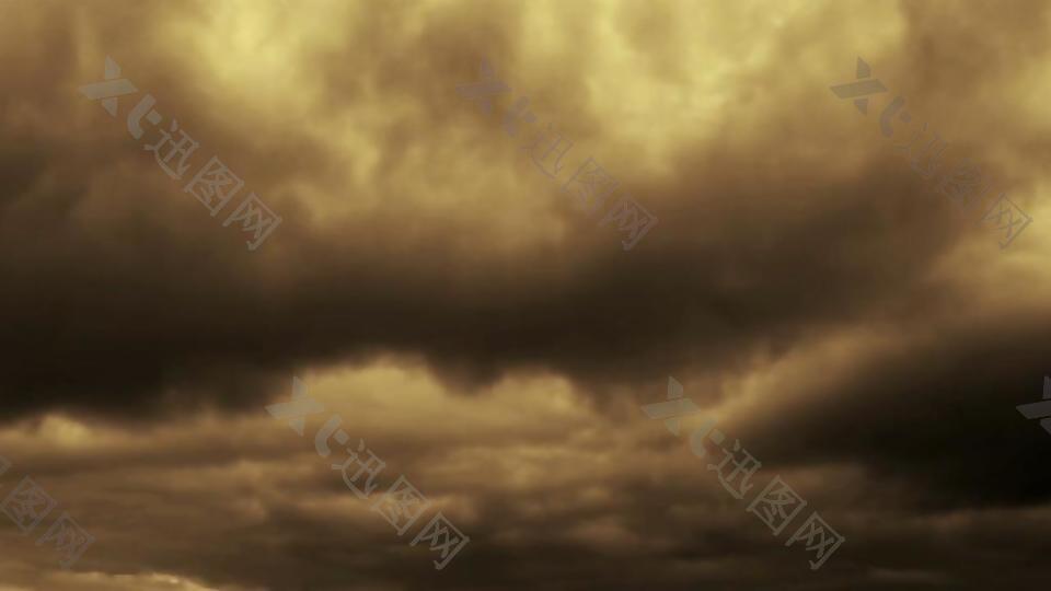 云层之上电影气氛转换风景视频素材