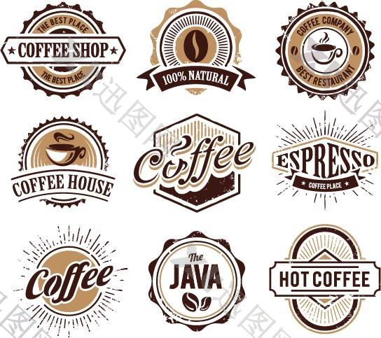 咖啡商标图标下载