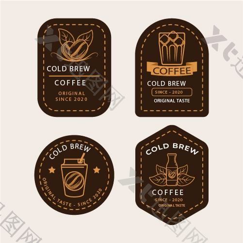 咖啡品牌商品标志logo下载