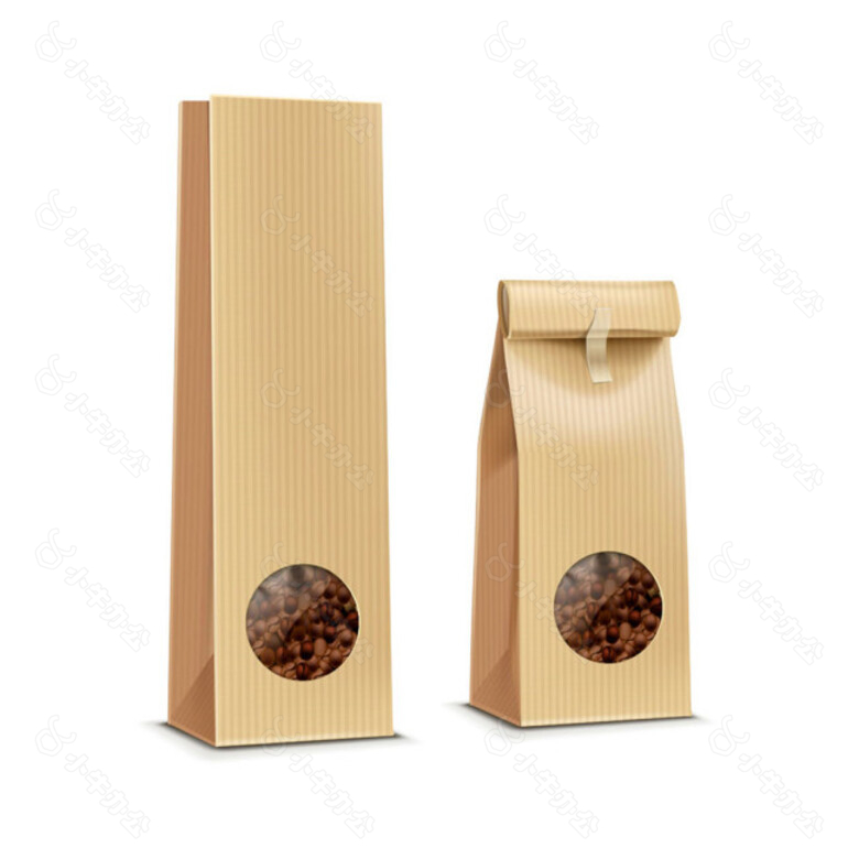 精品黄色咖啡袋图片