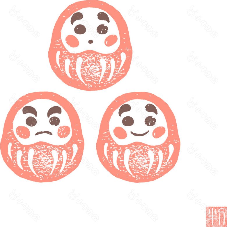 不倒翁设计素材 集 (19)