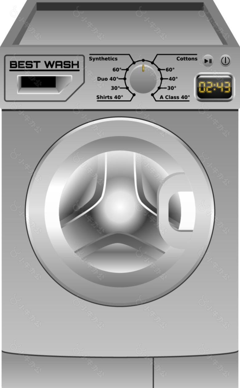 矢量洗衣机素材设计