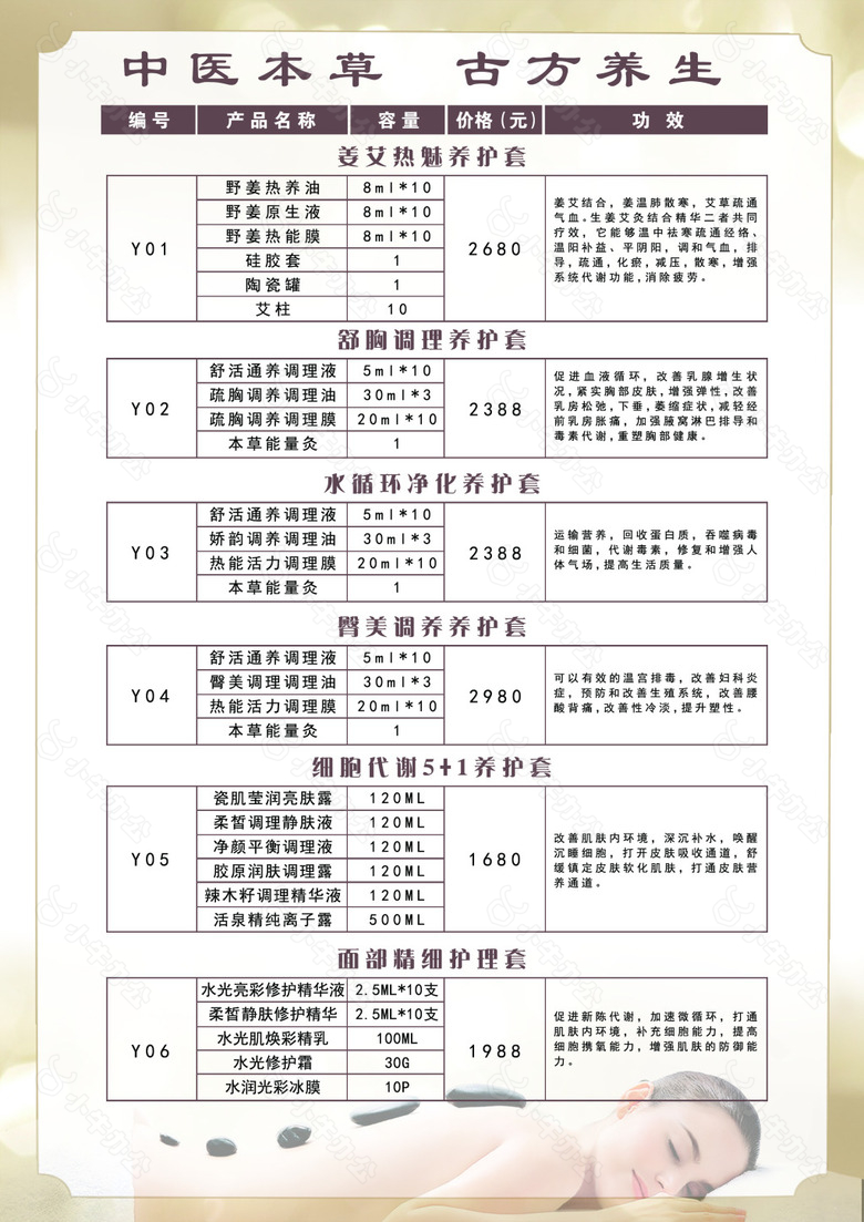 颐然居价目表