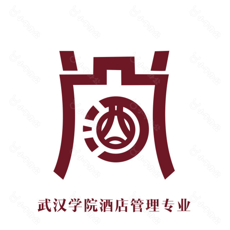 酒店管理专业logo设计管理学院标志