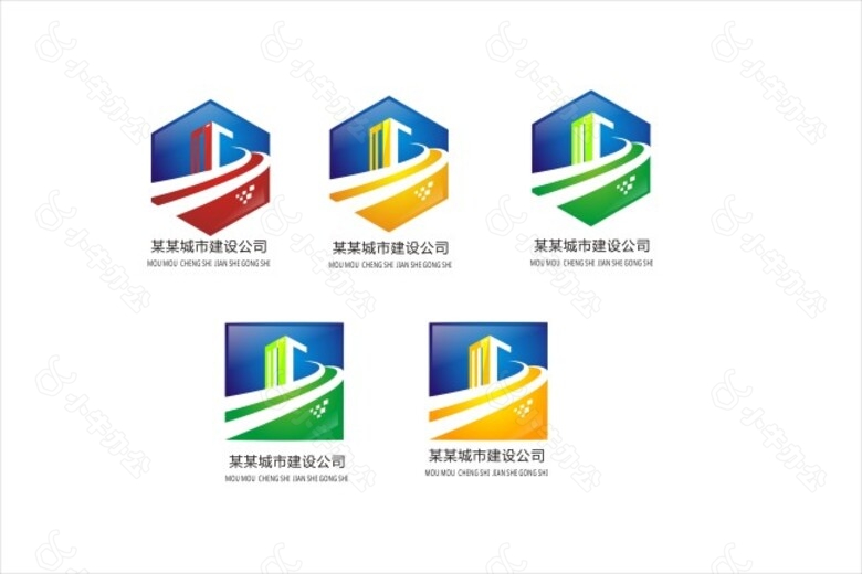 科技感建筑LOGO