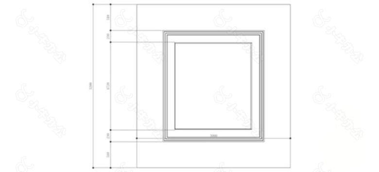 简约现代天花吊顶效果图