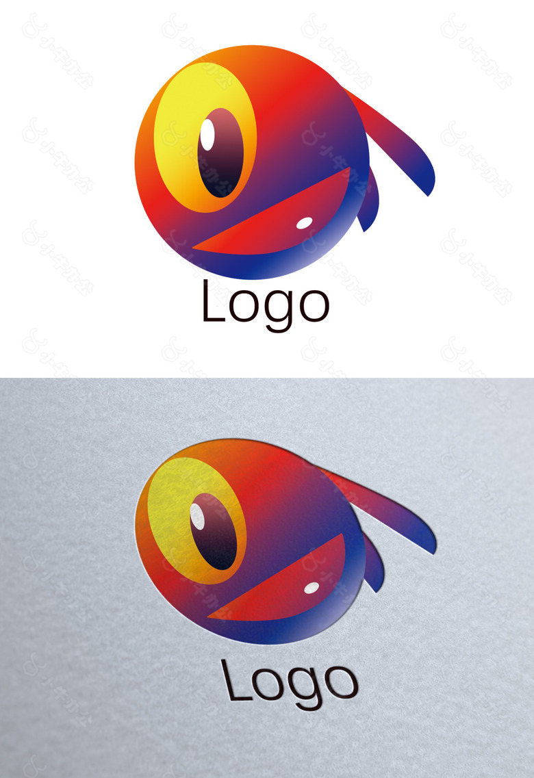 卡通设计logo