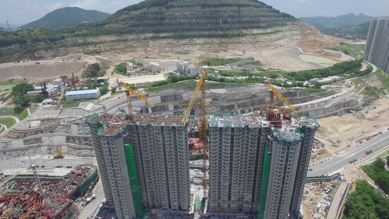 实拍建筑建设视频素材