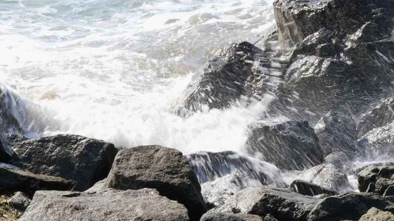 海水潮汐视频素材