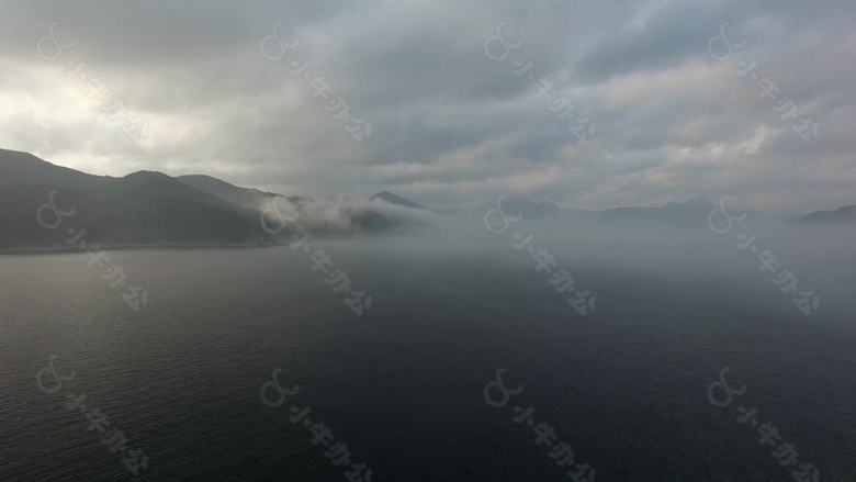 湖水天空视频素材设计