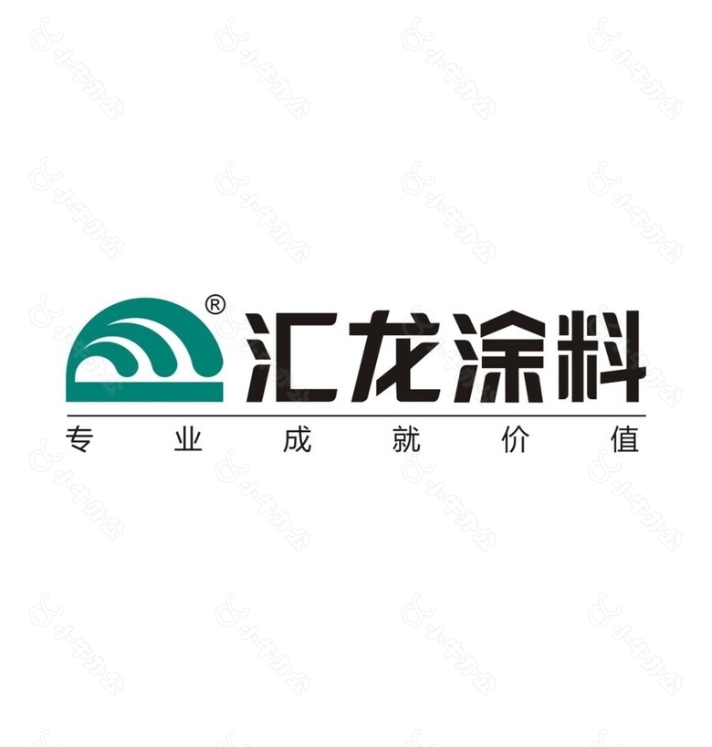 汇龙涂料logo