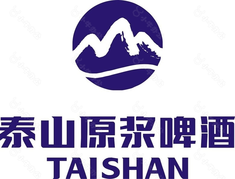 泰山原浆啤酒logo