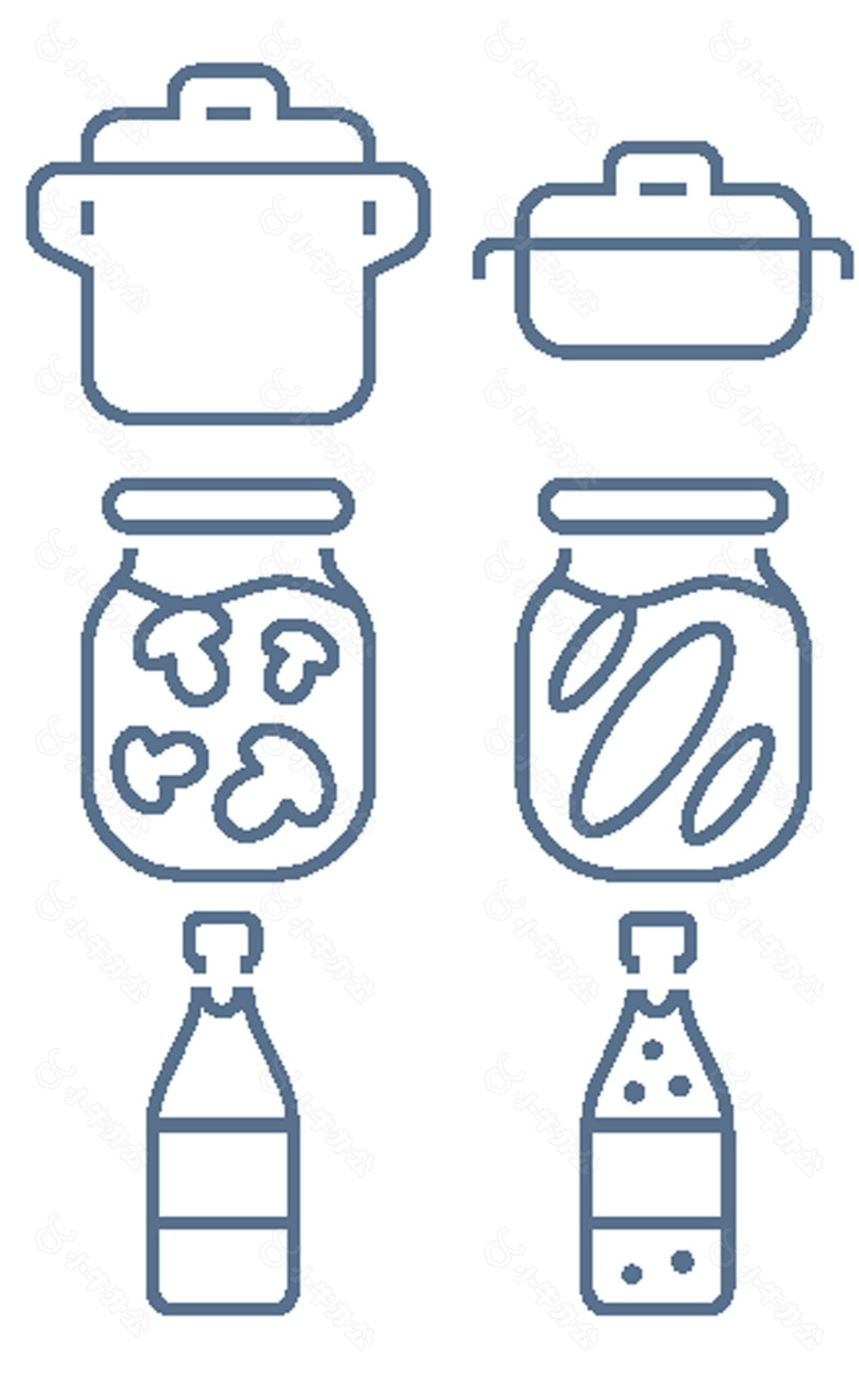 电器线条小图标