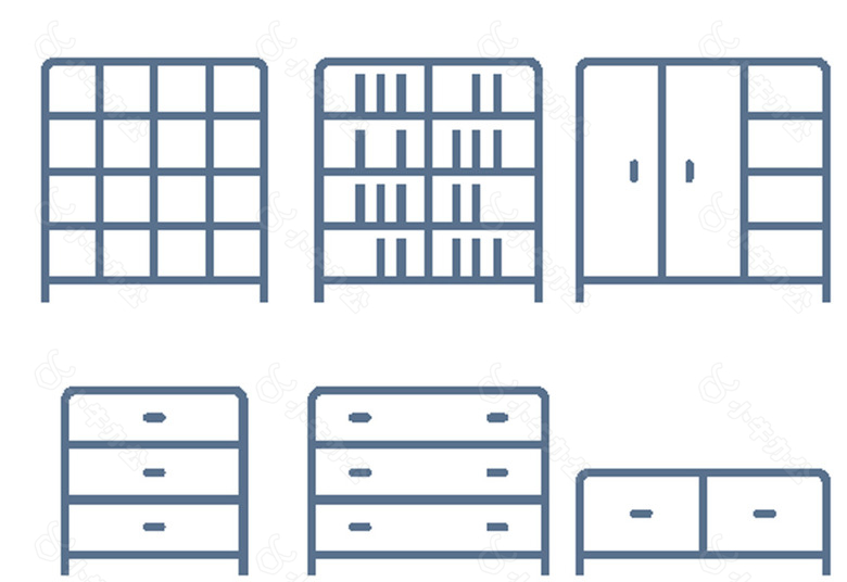 家具线条小图标