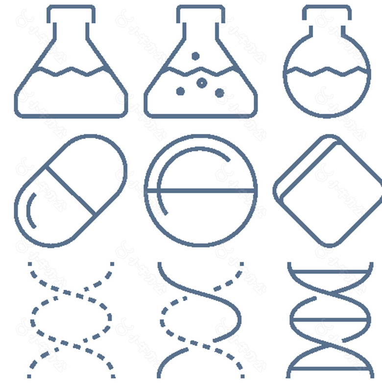 遗传学小图标