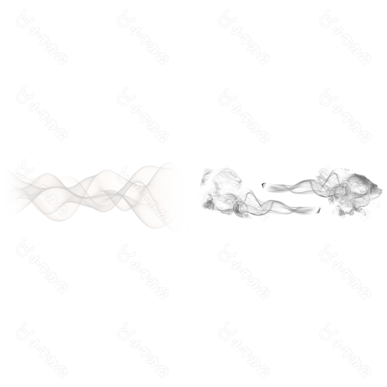烟雾效果免抠png透明图层素材